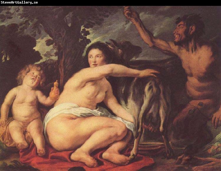 Jacob Jordaens Jacob Jordaens. The Infant Jupiter Fed by the Goat Amalthea.